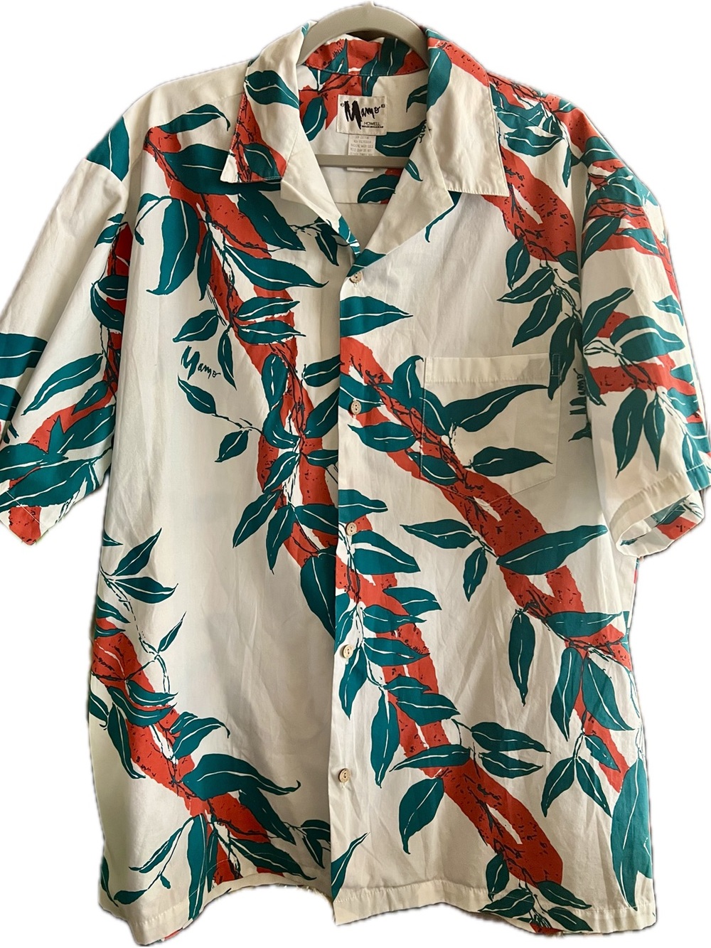 Mamo Howell Ilima Lei Button Down